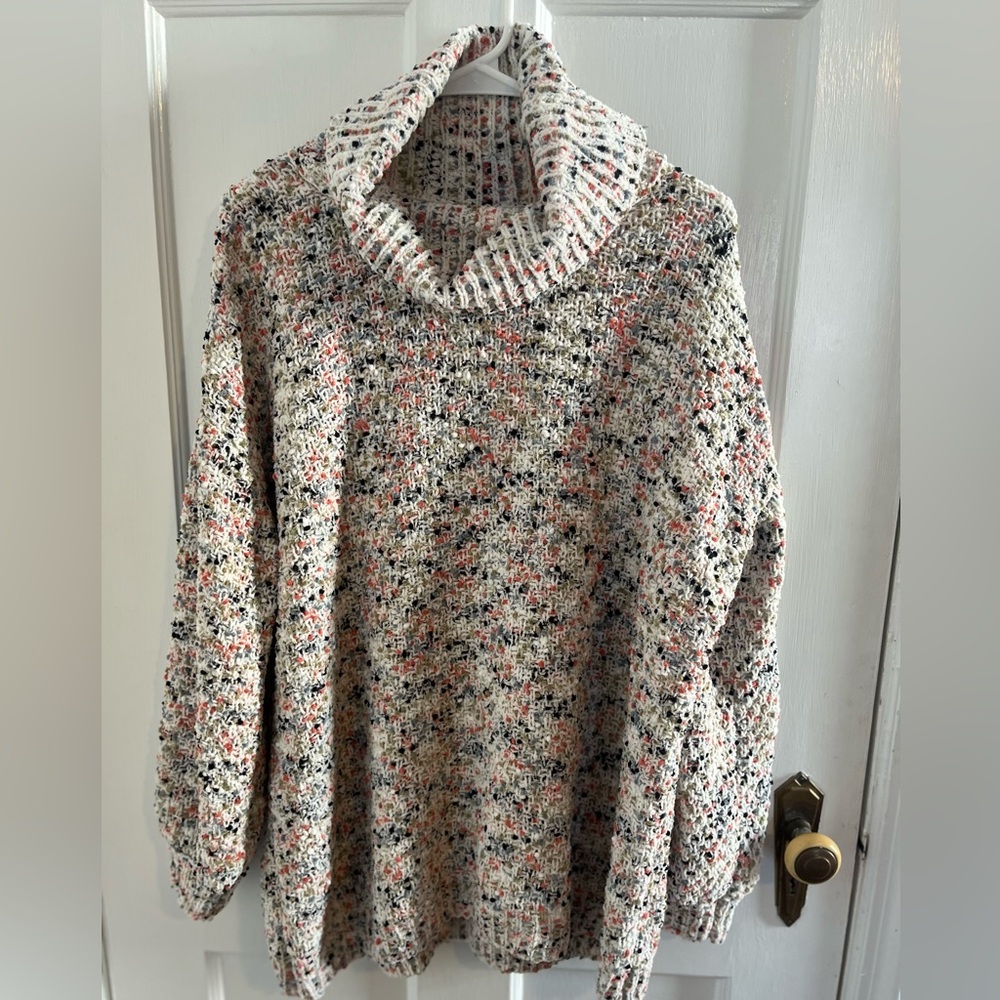 Confetti Chenille Turtleneck Sweater NWT GREAT PRICE!